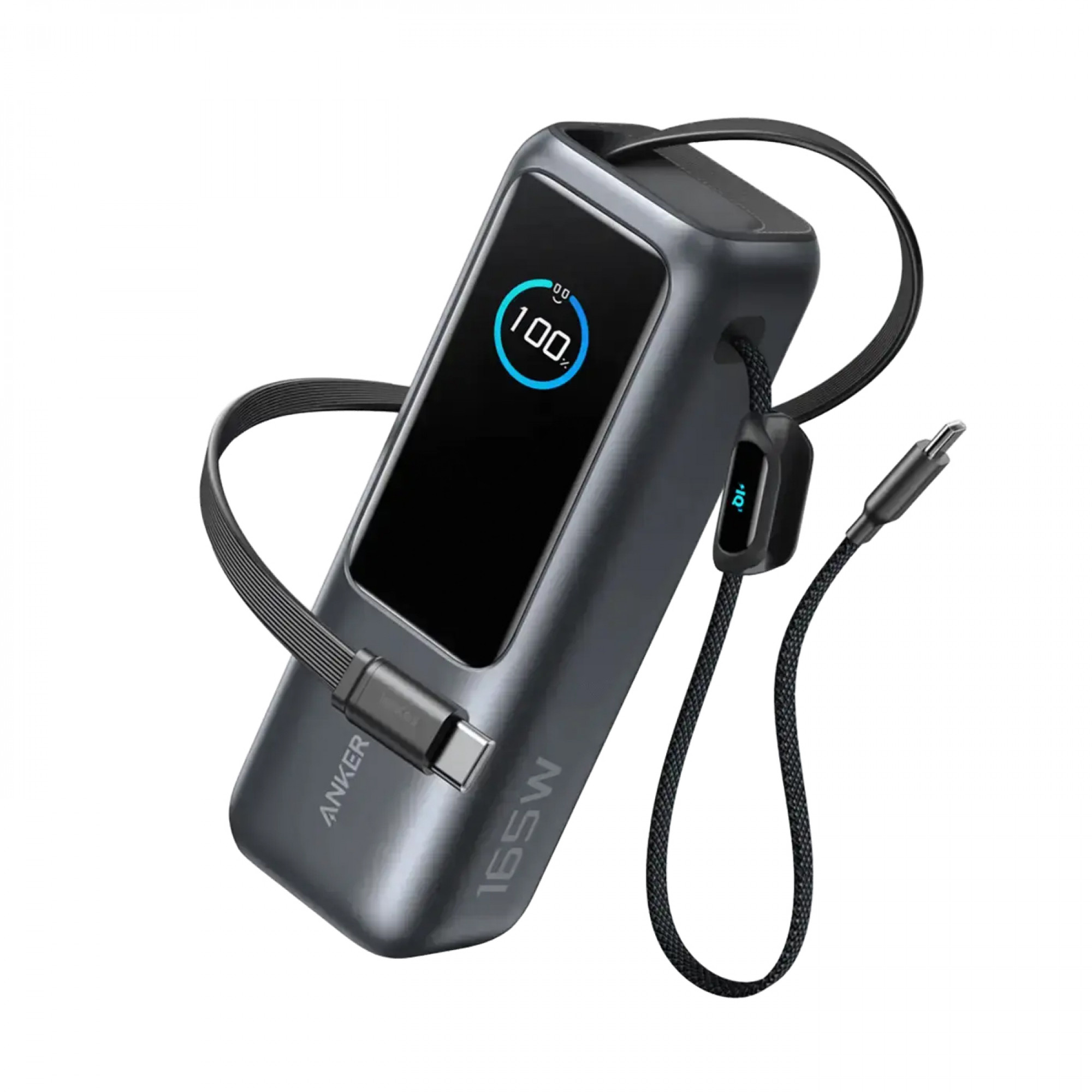 Внешний аккумулятор (павербанк) Anker ZOLO Power Bank 25000mAh 165W Black (A1695P11)